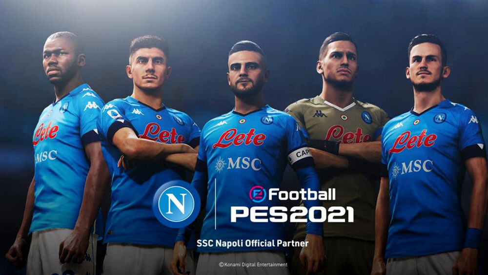 KONAMI ANNOUNCES LONG-TERM PARTNERSHIP WITH SSC NAPOLI